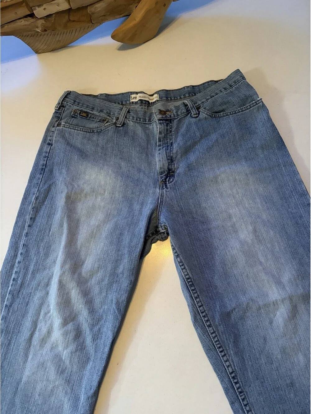 Vintage Lee Jeans Relaxed Straight Leg Men’s Size 38x30